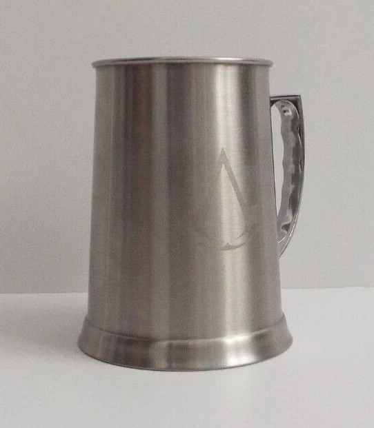 Official Ubisoft Assassin's Creed 2017 Stainless Steel Tankard Mug Cup - VG+ - image 3 of 4