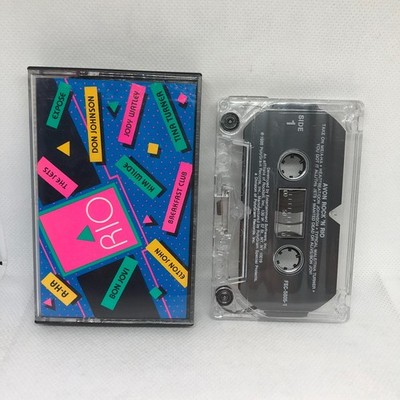 Avon Rock 'N Rio 1988 Cassette Tina Turner Elton John Bon Jovi The Jets TESTED