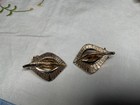 Clip on lot includes one BSK pair and one Coro pair gold toned theme — photo 4