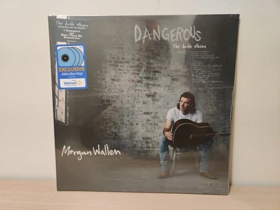 MORGAN WALLEN - DANGEROUS THE DOUBLE ALBUM 3XLP Blue Vinyl Brand New & Sealed!