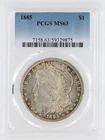 1885 Morgan Silver Dollar PCGS MS63 S$1 Philadelphia Minted No Reserve