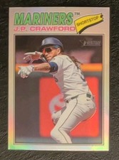 2026 Topps Heritage J.P. Crawford Chrome Refractor Parallel #289