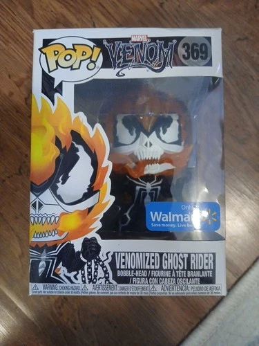 Funko Pop! Vinyl: Marvel - Venom (As Ghost Rider) - Walmart (Exclusive) #369