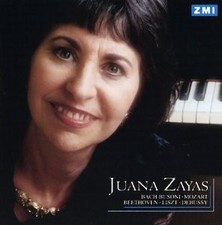 MOZART BACH-BUSONI - Juana Zayas In Recital: Bach-busoni, Mozart, VG