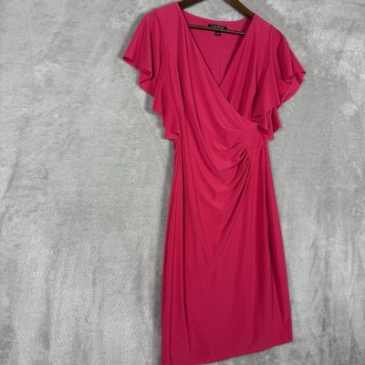 Ralph Lauren Womens Ruffle Trim Dress Hot Pink Size 2 Cocktail Dress | eBay Ralph Lauren Womens Ruffle Trim Dress Hot Pink Size 2 Cocktail Dress | eBay