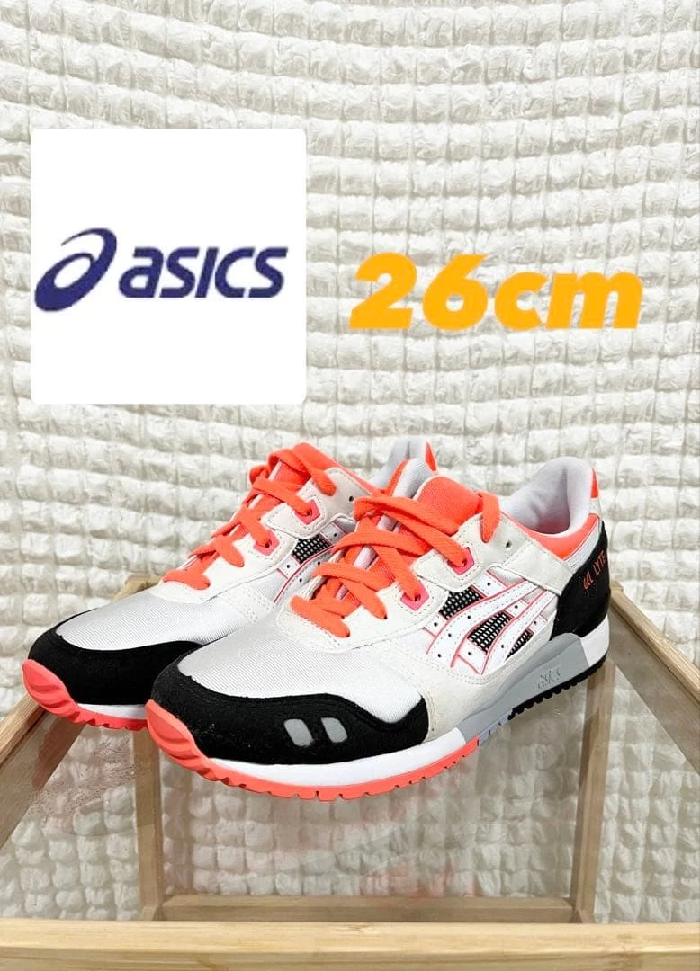Asics Gel-Lyte 3 OG Flash Coral 26cm New Boxed 30th Anniversary 