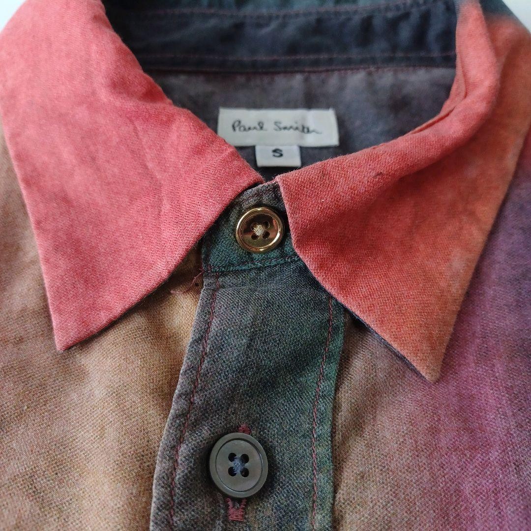 Paul Smith Multi-Color Gradient Pattern Shirt S A… - image 6