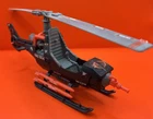 2008 Hasbro G.I. Joe ARAH Cobra Enemy F.A.N.G. Helicopter - Incomplete/Parts
