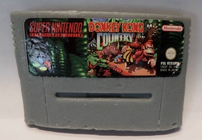 Super Nintendo Seife, Donkey Kong Country, in Form einer Super Nintendo Kasette