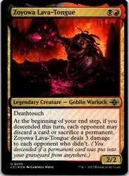 Zoyowa Lava-Tongue 245/535 Foil - The Lost Caverns of Ixalan