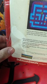 Lock 'N' Chase (Intellivision, 1982) Sealed Never Opened *Damaged Box*