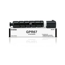 High Yield GPR67 GPR-67 Black Toner Cartridge Compatible for Canon GPR 67 Ton...
