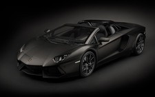 POCHER 1/8 LAMBORGHINI AVENTADOR LP700-4 ROADSTER NERO NEMESIS POCHER HK121F