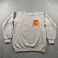 Vintage USC Southern Cal Trojans Hanes Sweatshirt Mens M Gray Crewneck Print