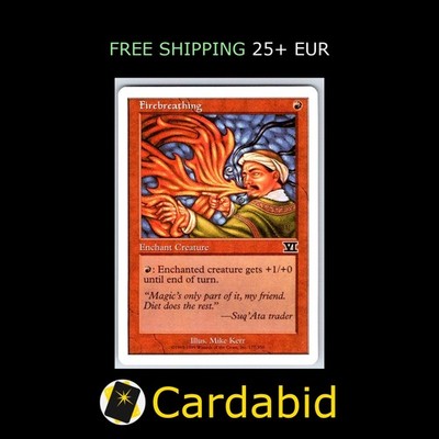 Firebreathing - 6ED #177 Classic Sixth Edition Mike Kerr MP
