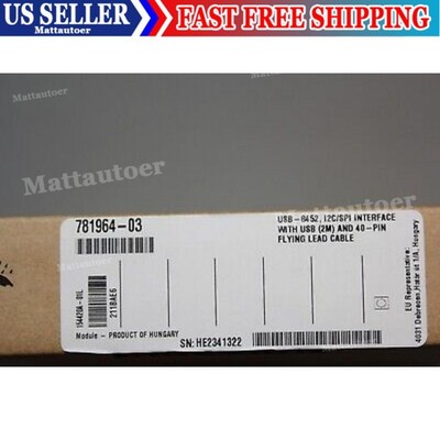 NEW National Instruments  USB-8452 USB8452 I²C/SPI Interface Device 1PC IN BOX