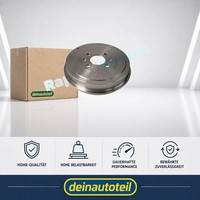 2X Bremstrommel Hinten RAP Brakes R E0121 FüR CitroËN Peugeot