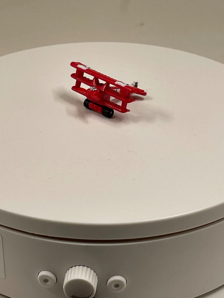 De colección Micro Máquinas Militar Fokker Dr.1 Avión Juguete Rojo Blanco Negro Cruz Foto 2 de 4
