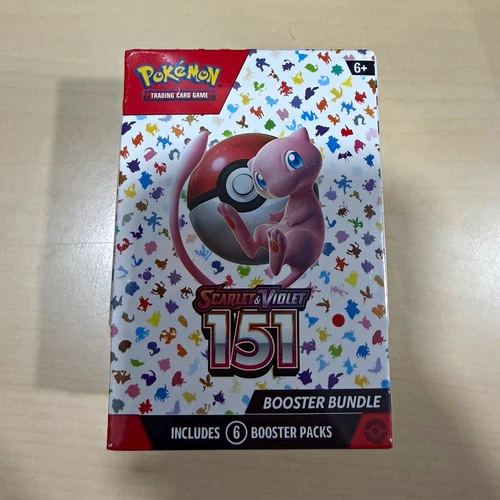 Pokémon TCG Scarlet & Violet 151 Booster Bundle - 6 Packs, English