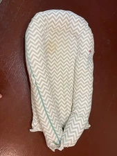 Dock A Tot Grand Baby Dock For 9-36 Months Gray Chevron