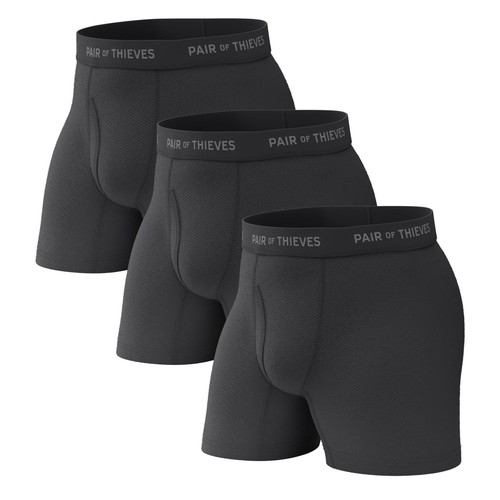Pair of Thieves Men's Super Fit Boxer Briefs (3-Pack)