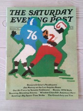 VTG The Saturday Evening Post November 1974 No Label