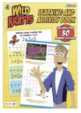 Wild Kratts Learning and Activity Book (Includes Rewards Stickers) Ages 5-8