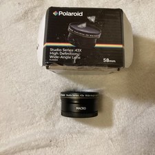 Polaroid Wide Angle Camera Lens .43X High Definition Studio Series 58mm