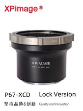 XPimage P67-XCD Lock Adapter for Pentax P67 Lens to Hasselblad XCD X1D Camera
