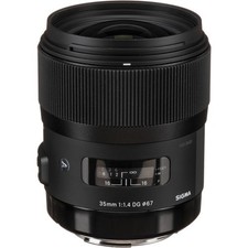 Sigma DG 35mm f/1.4 HSM Art Lens -- For Canon EF Mount --  Brand New 