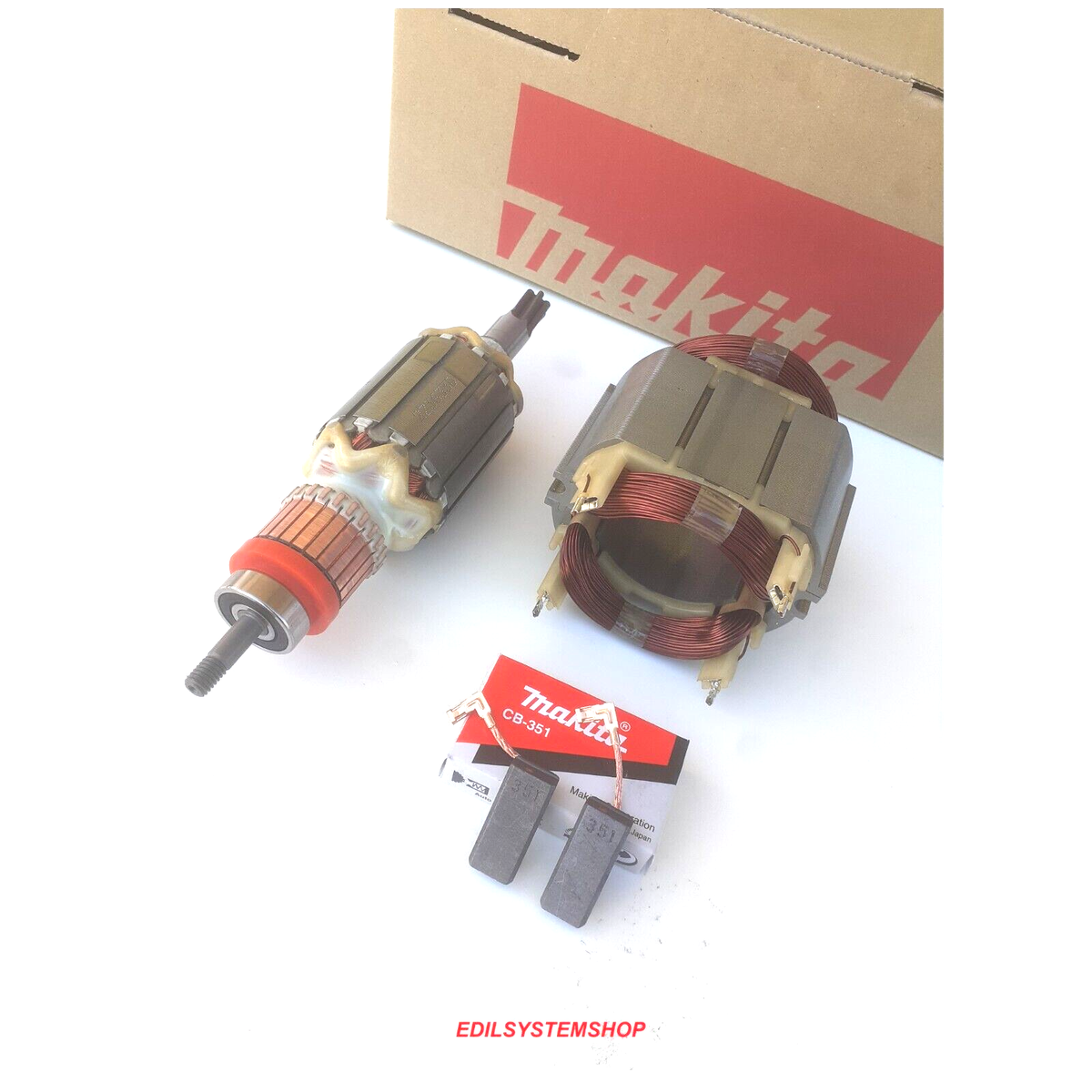 Kit Rotore Statore E Spazzole Carbonio Per HR4001C HR4010C HR4011C HR4013C – Ricambi Di Qualità Per Trapano Elettrico (513633-7, 625758-6, CB350)