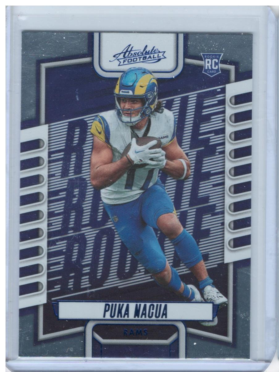 Puka Nacua 2023 Panini Absolute #189 Retail RC Los Angeles Rams