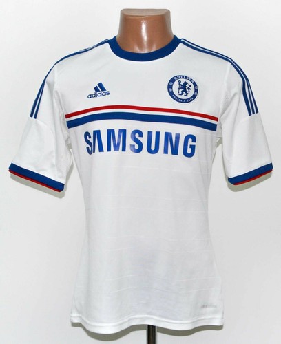 CHELSEA LONDON 2013/2014 AWAY FOOTBALL SHIRT ADIDAS SIZE S ADULT