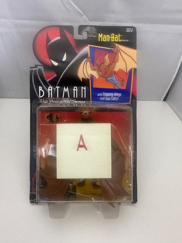 NEW 1992 Batman The Animated Series Man-Bat Action Figure SEALED A - Picture 2 of 6
