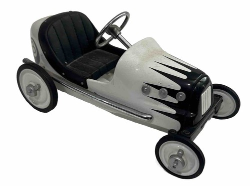 1997 Hallmark Kiddie Car Classics “1960 Eight Ball Racer” Die Cast Pedal Car (Q) - Picture 4 of 6
