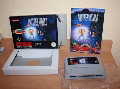 Another World  mit Box  Snes Supernintendo Nintendo