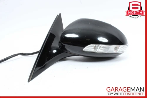 07-09 Mercedes W221 S550 S600 Front Left Side Mirror Door Rear View Black