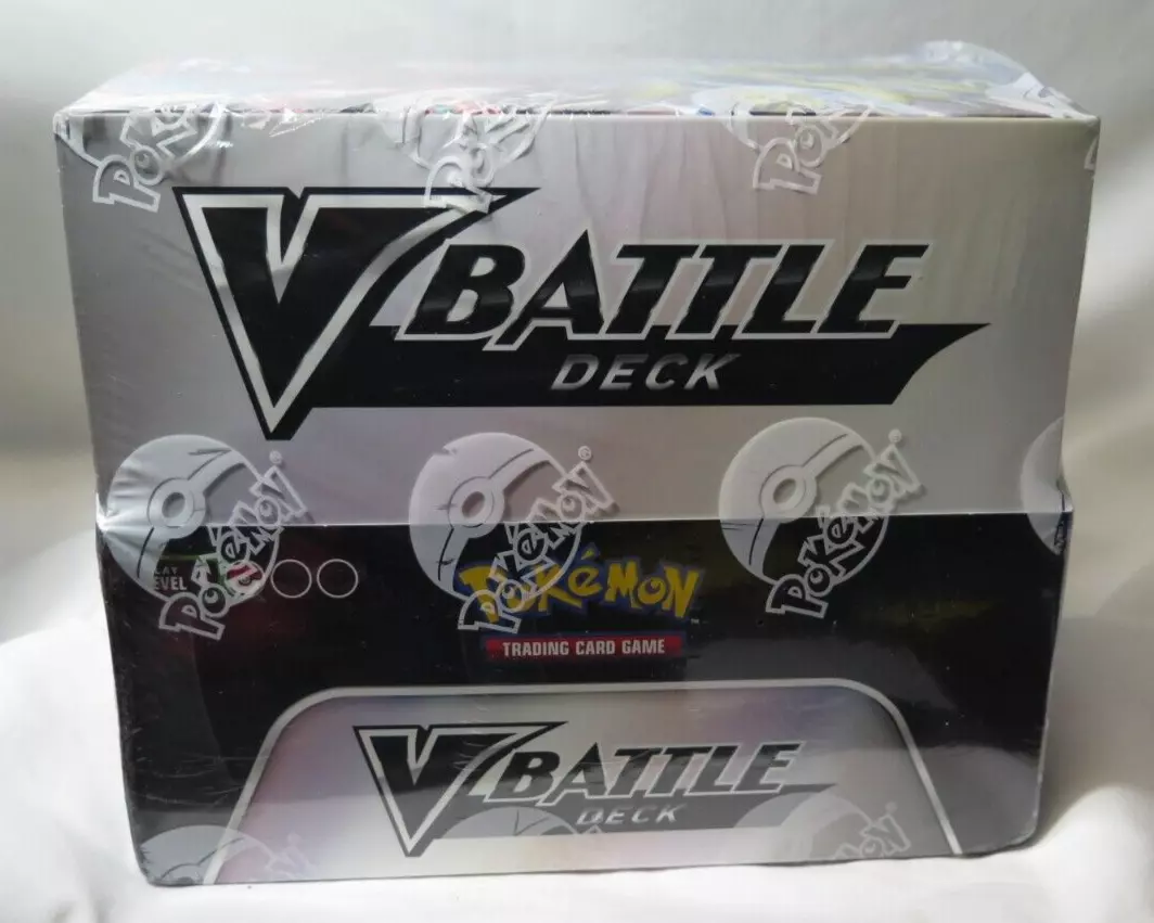 Pokemon Deoxys V & Zerazora V Battle Deck Factory Sealed DISPLAY! 8 DECKS  TOTAL!