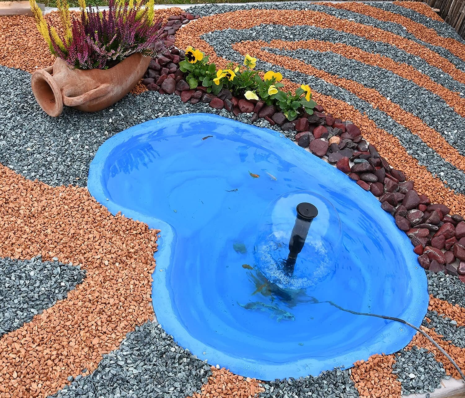 Mini Laghetto Azzurro Caldonazzo 110x78x28cm - Oasi per la Fauna