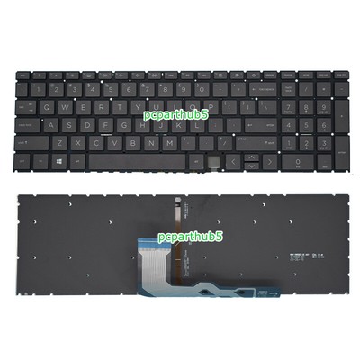 New Net - Tastiera Compatibile Con HP Pavilion 15-cs0029nl, 15-cs0030nl, 15-cs0035nl, 15-cs0032nl, 15-cs0038nl, 15-cs0036nl [Senza Frame - Colore Tasti Argento - Retroilluminata - Italiana - 4
