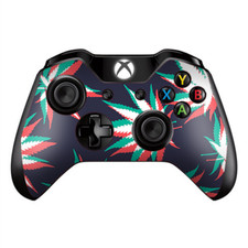 Skins Decal Wrap for Xbox One / One S Controller 3D Holographic Weed Pot Leaf
