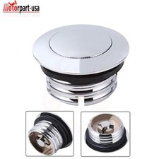 Flush Mount Pop-Up Gas Cap, Chrome for 