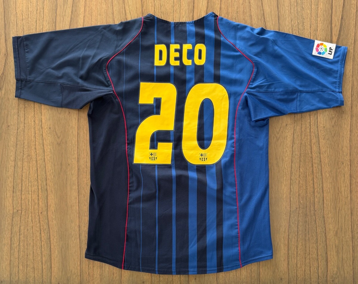 ウェア FC Barcelona 04/05  kit Nike BARCELONA 2004 2005 HOME FOOTBALL SHIRT SOCCER JERSEY NIKE