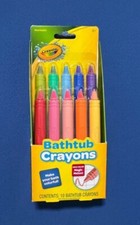 Crayola Bathtub Crayons, Assorted Colors, 10 Ct