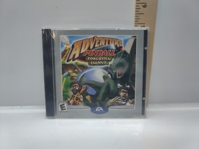 ADVENTURE: PINBALL FORGOTTEN ISLAND SOFTWARE CD/,PC-New Sealed 