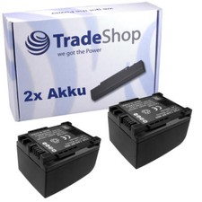 2x BATTERIA per chip Canon Legria HF S-20-HD S21-HD S200-HD
