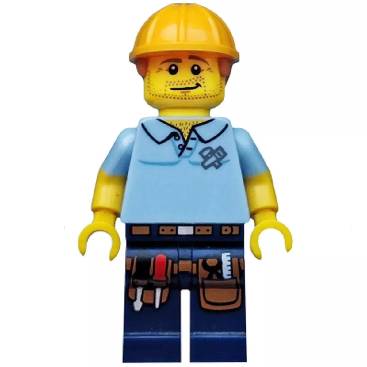 Lego man cheap construction worker