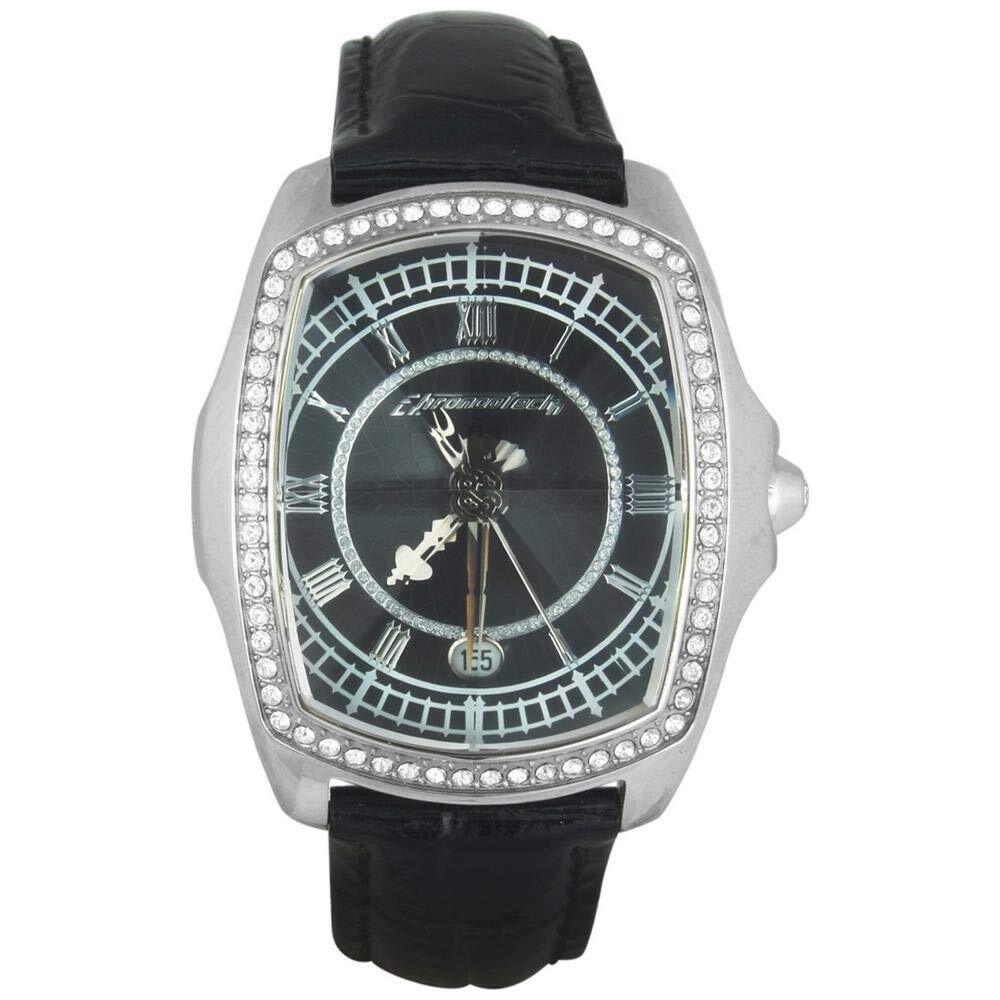 ChronoTech Womens Analogue Quartz Watch with Leather Strap CT7896LS-92