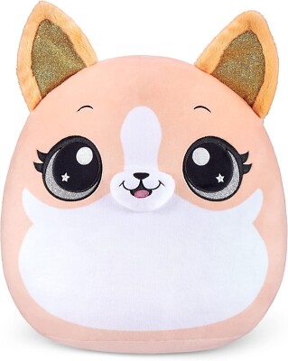 Coco Squishies 12'' Corgi Plush by Zuru New With Tag