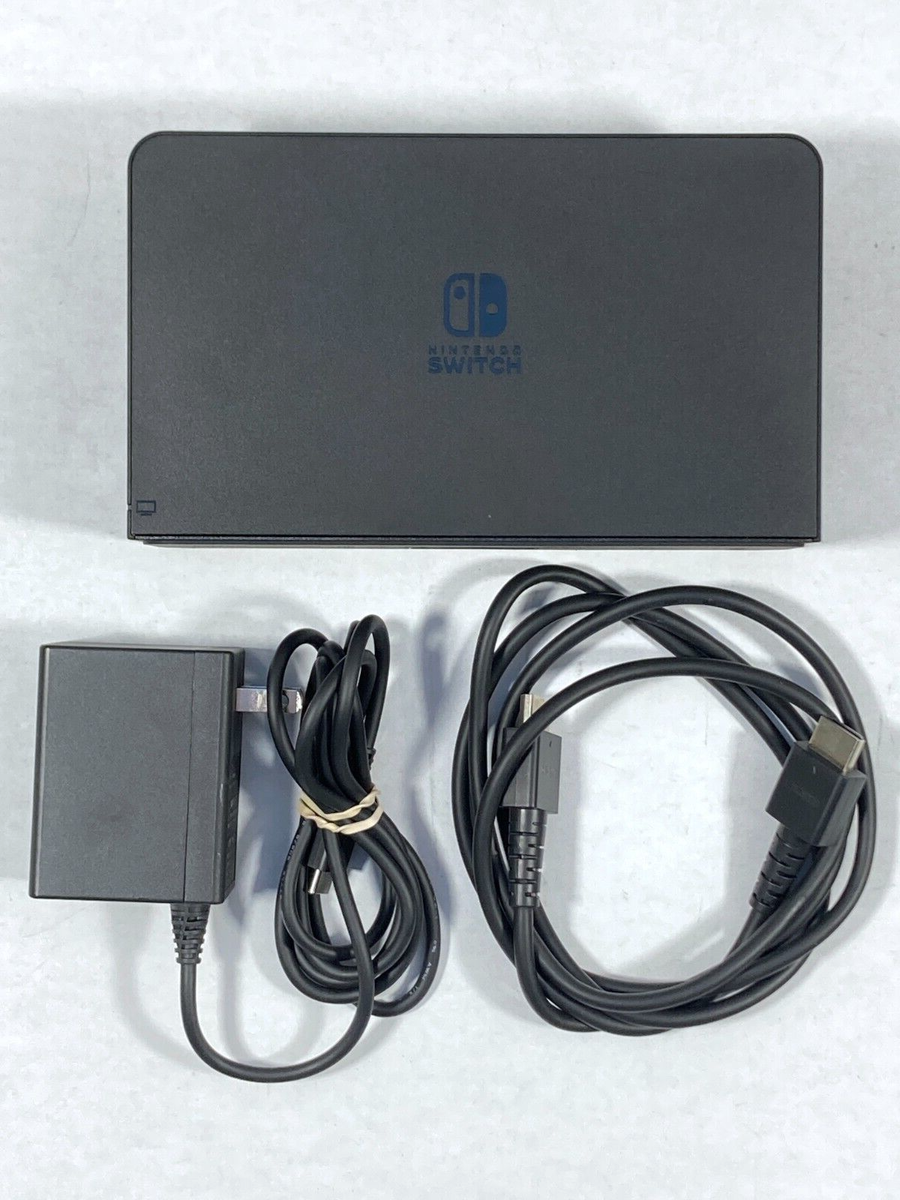 Nintendo Switch ブラック セット Genuine Nintendo Switch OLED Black Dock Set with AC Adapter and